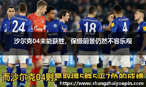 沙尔克04未能获胜，保级前景仍然不容乐观