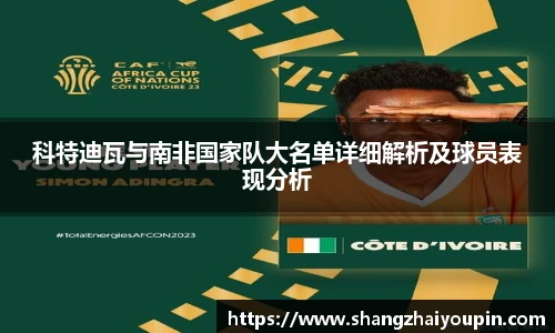科特迪瓦与南非国家队大名单详细解析及球员表现分析